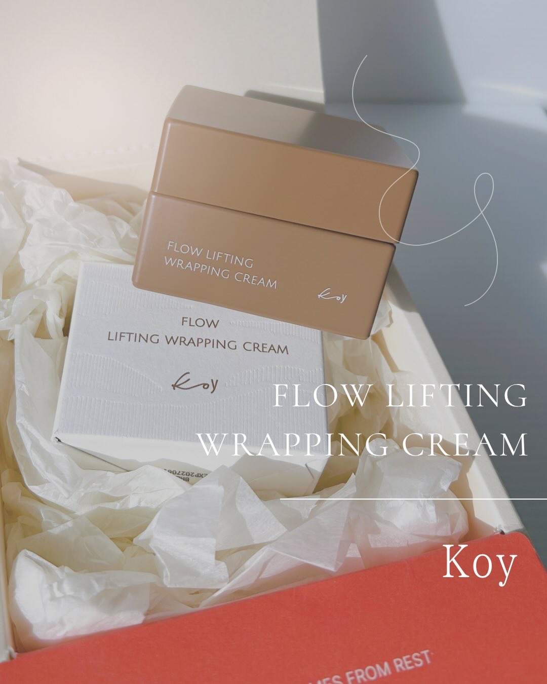 フローリフティングラッピングクリーム/koy/フェイスクリームを使ったクチコミ（1枚目）
