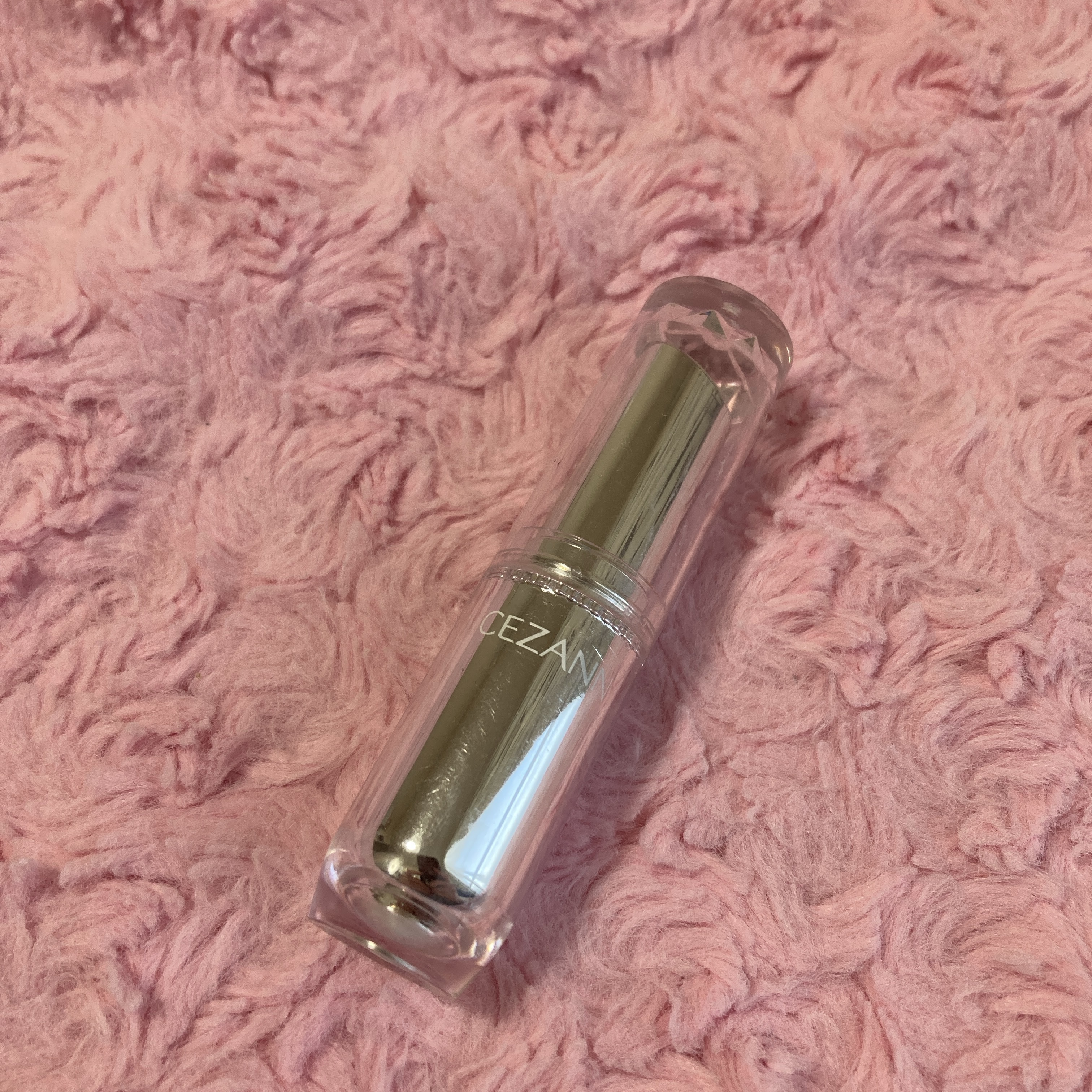 ラスティンググロスリップ OR1 オレンジ系/CEZANNE/口紅を使ったクチコミ（1枚目）