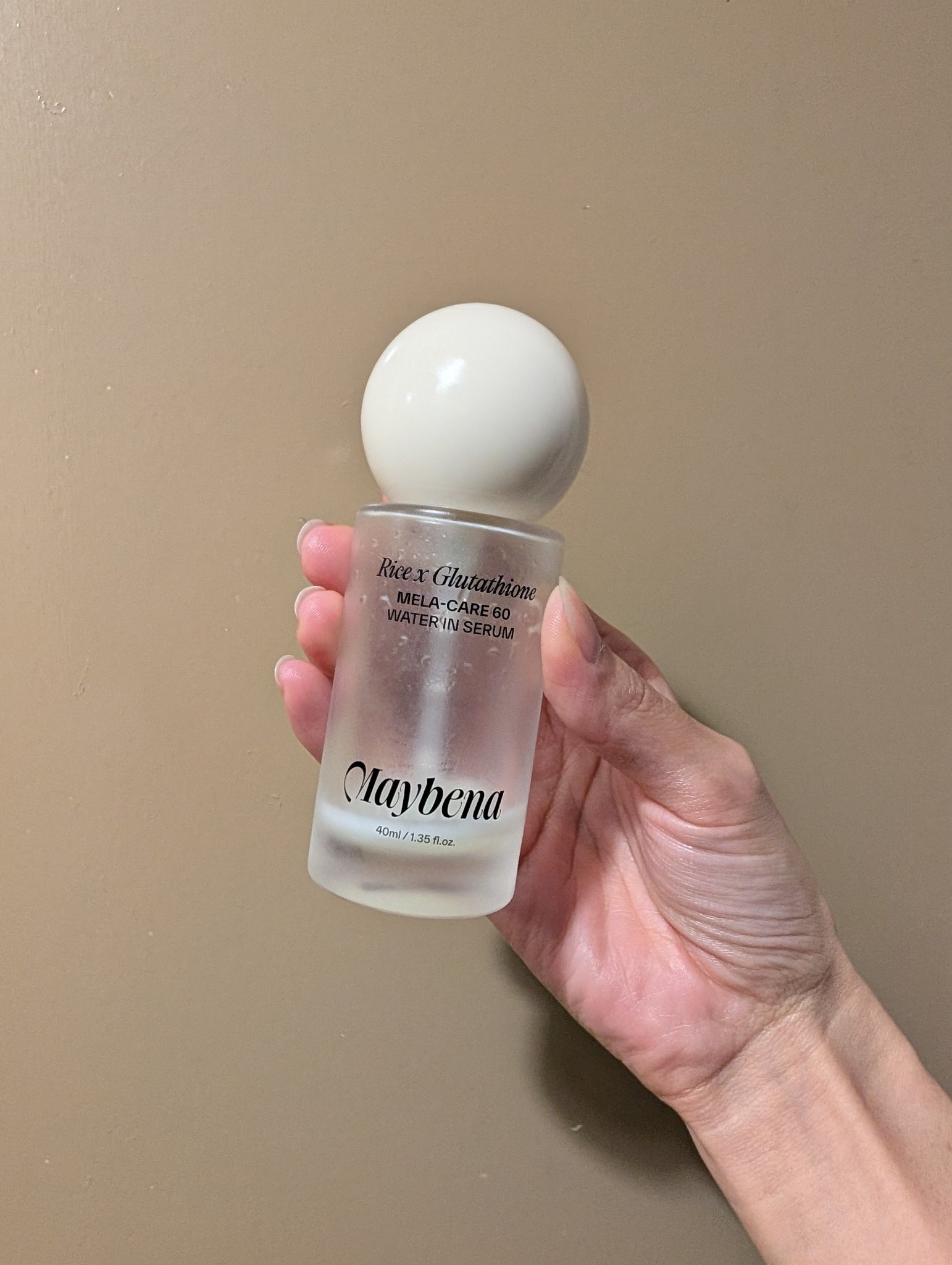 ライスX グルタチオン メラケアー60 ウォーターインセラム/MAYBENA/美容液を使ったクチコミ（1枚目）