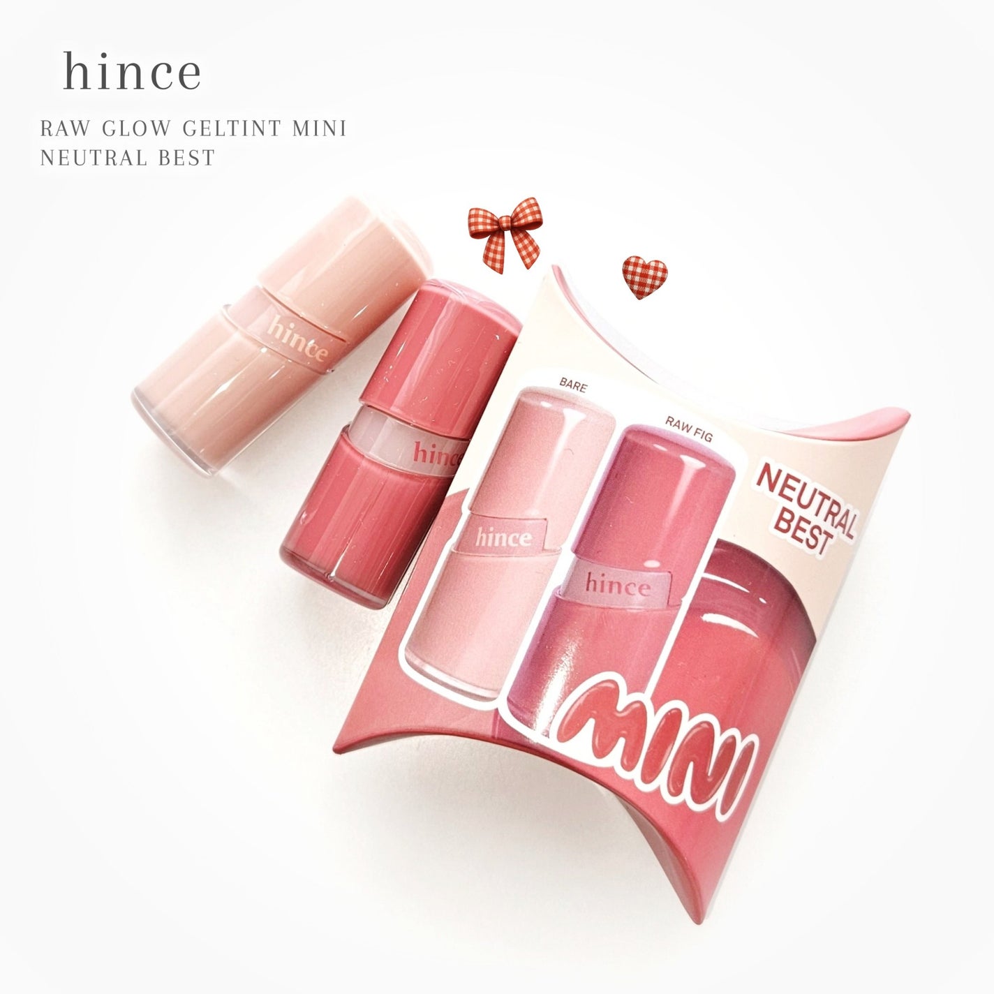 ロウグロウジェルティント/hince/リップティントを使ったクチコミ(2枚目)