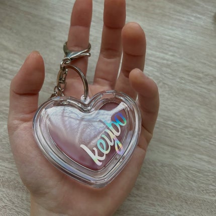 ハートキーリング リップ&チーク/keybo/口紅を使ったクチコミ(4枚目)