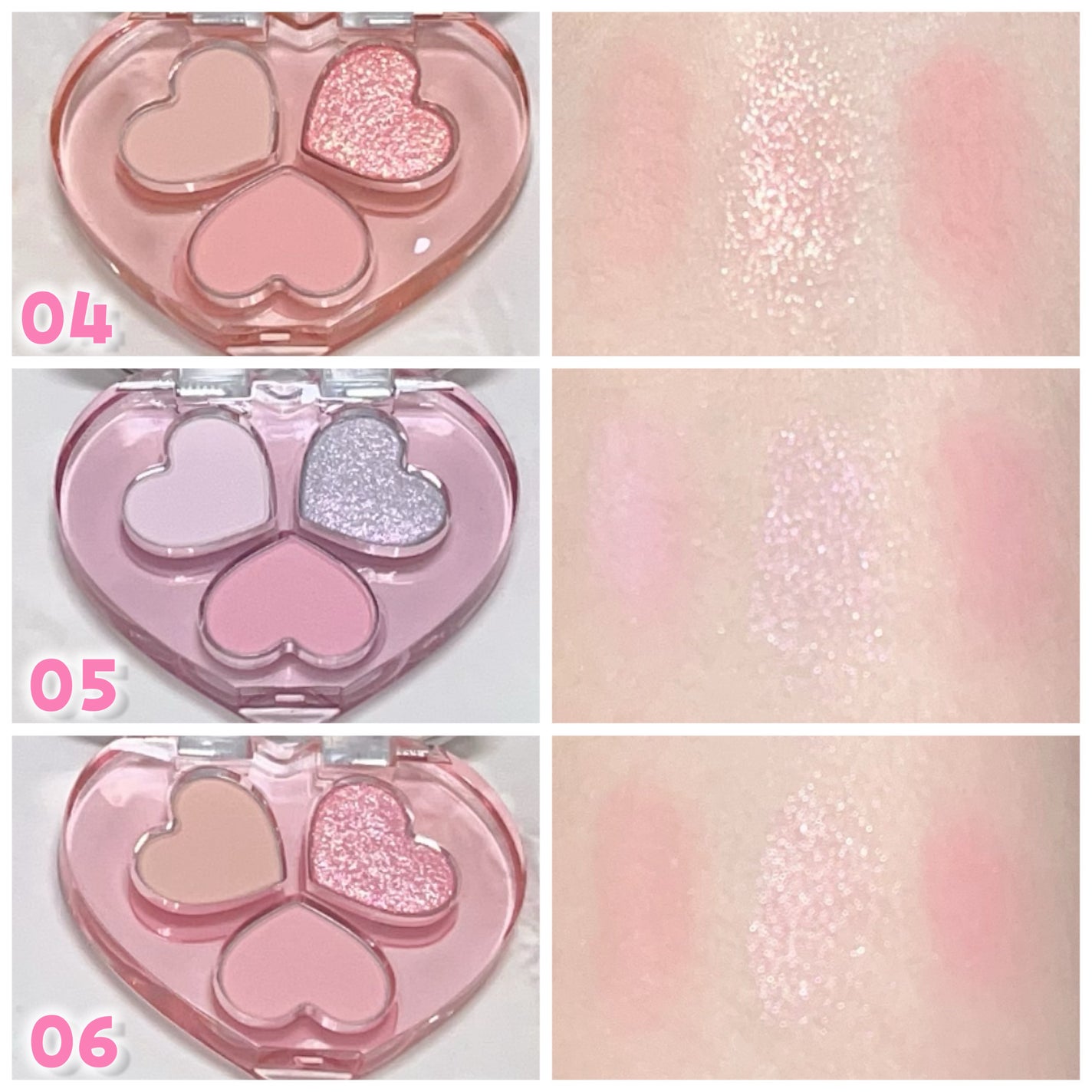 ラブクローバーパレット/from2aN/アイシャドウパレットを使ったクチコミ(3枚目)