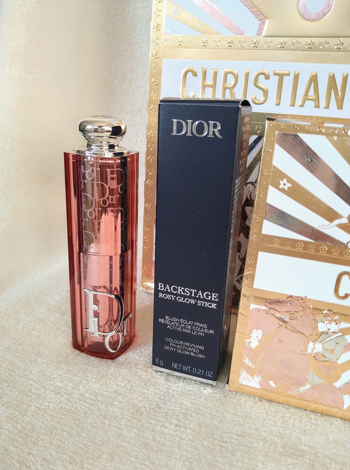 バックステージ ロージー グロウ スティック/Dior/チークを使ったクチコミ(1枚目)