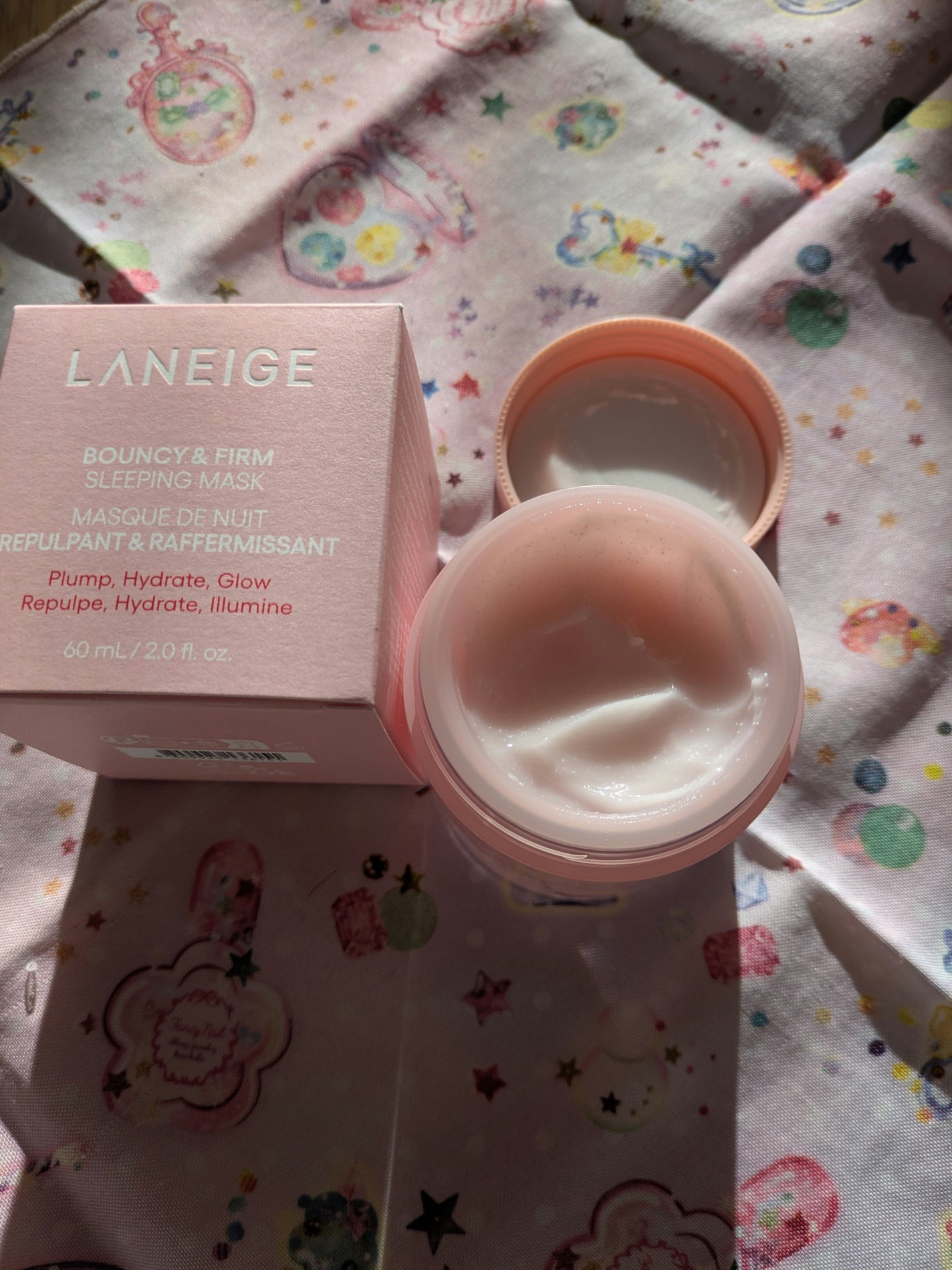 バウンシースリーピングマスク/LANEIGE/フェイスクリームを使ったクチコミ(2枚目)