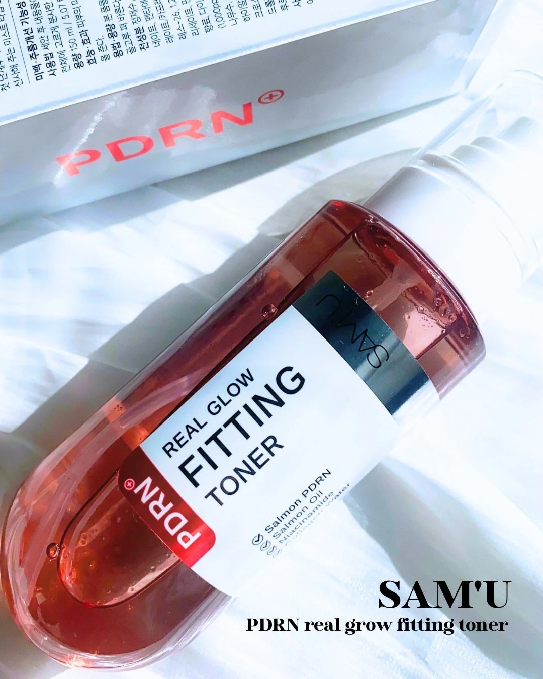 PDRNリアルグロウフィッティングトナー/SAM'U/ミスト状化粧水を使ったクチコミ(2枚目)