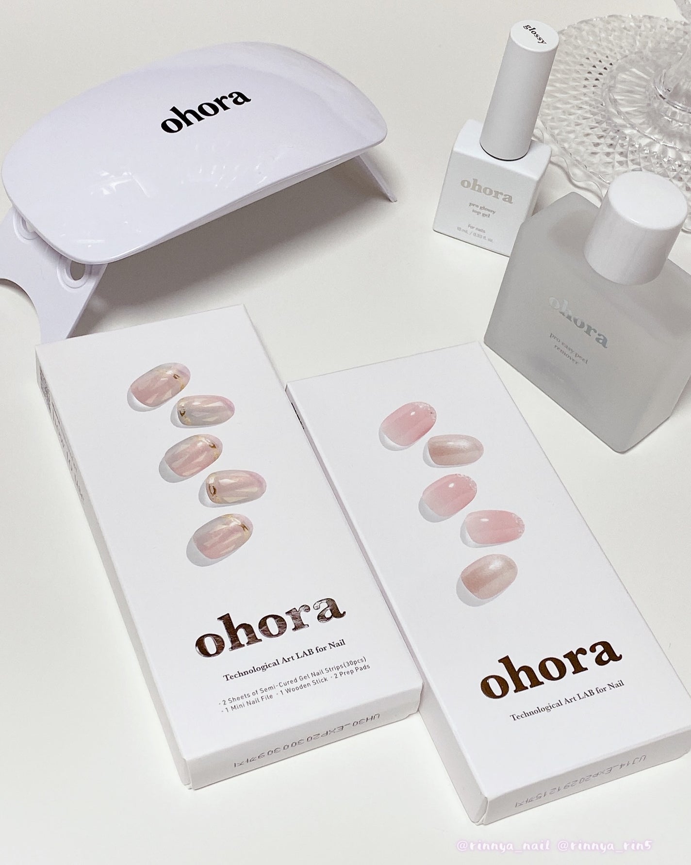 セミキュアジェルネイル(ハンド)/ohora/ネイルシールを使ったクチコミ(8枚目)