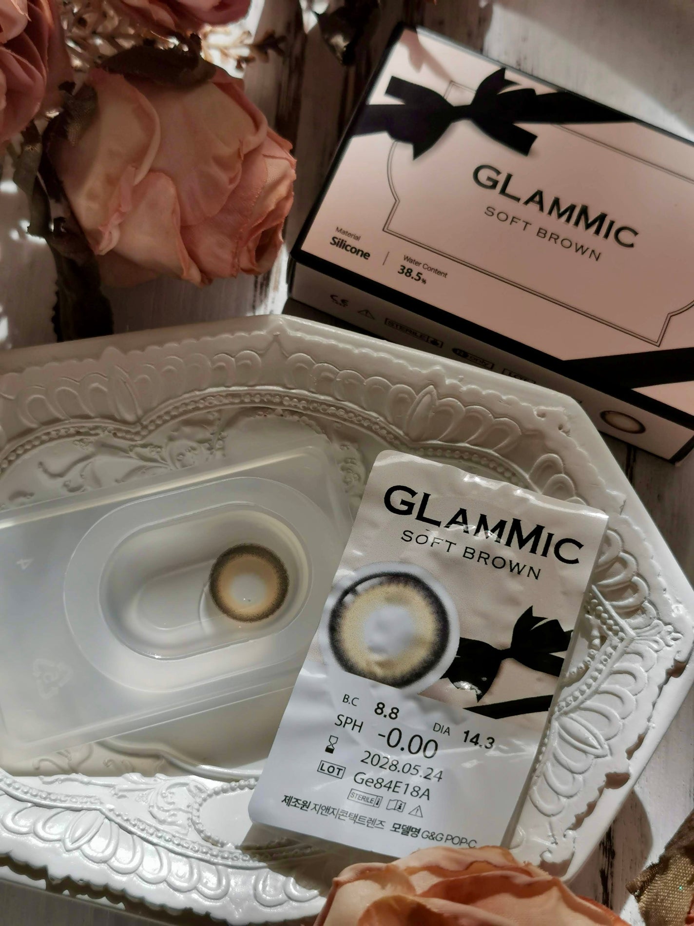 GLAMMIC/THEPIEL/カラーコンタクトレンズを使ったクチコミ(3枚目)