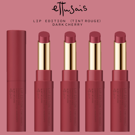 \ 12月4日発売💄💗 /
深みと透け感のある絶妙なチェリーカラーで、唇が浮かずに上品な血色感をまとった口もとに🍒
つけたてのうるおいと艶やかな発色が続き、冬のメイクに華やぎをプラスします。
エテュ