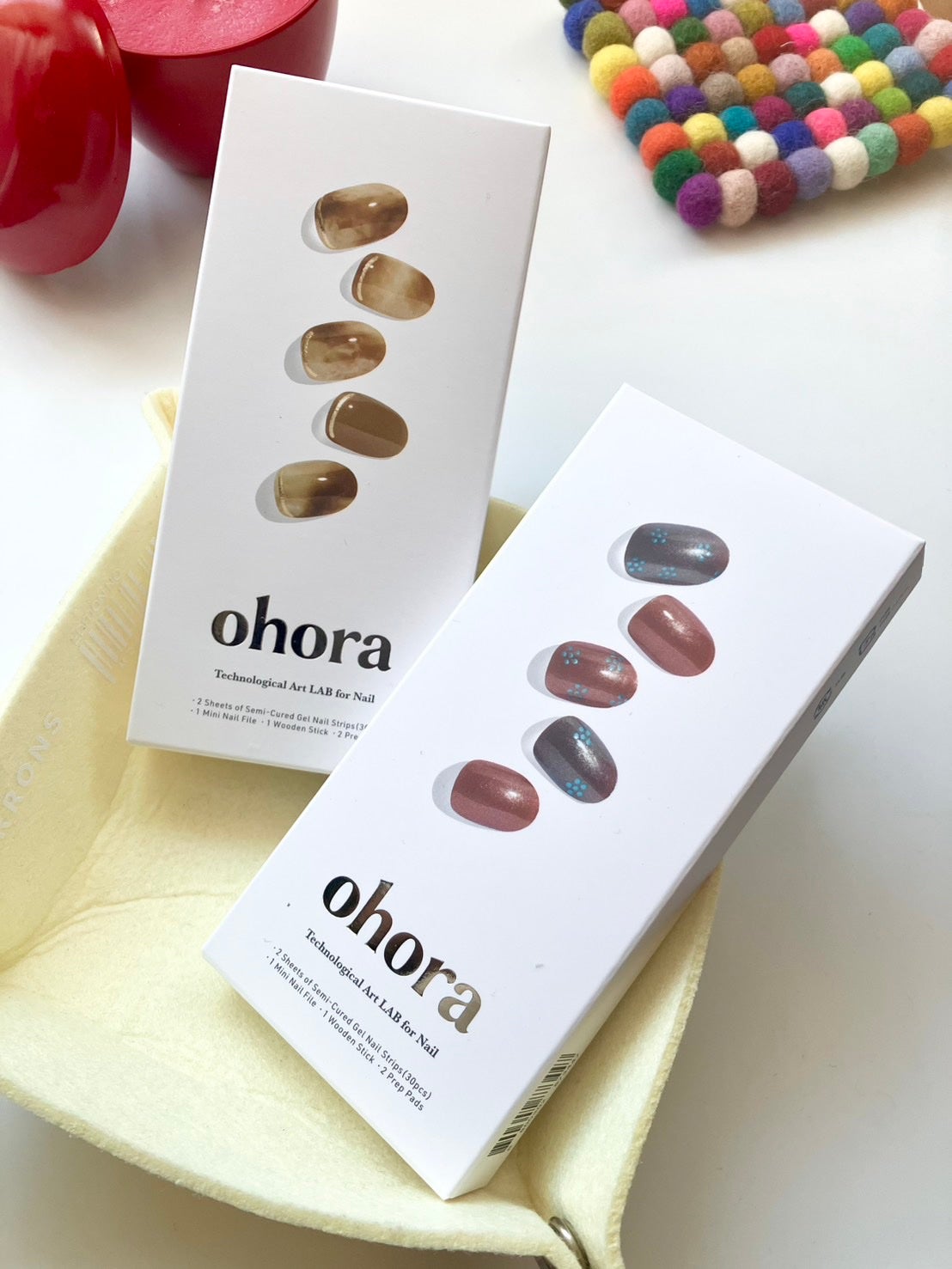 セミキュアジェルネイル(ハンド)/ohora/ネイルシールを使ったクチコミ(7枚目)