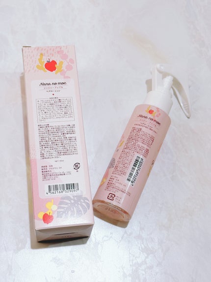 ナナナモエ ヘアローション ジンジャーアップル/nananamoe/アウトバストリートメントを使ったクチコミ(2枚目)