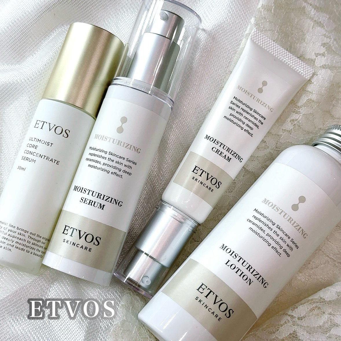 エトヴォスのスキンケアコスメ☺️

ヒト型セラミド*1を新配合してリニューアルしたんだって😆🌸

お肌に元々あるセラミド成分を取り入れて角層を保湿し、バリア機能を高めるよ🥹

乾燥肌やインナードライ肌、敏感肌の方におすすめ。

アルテ