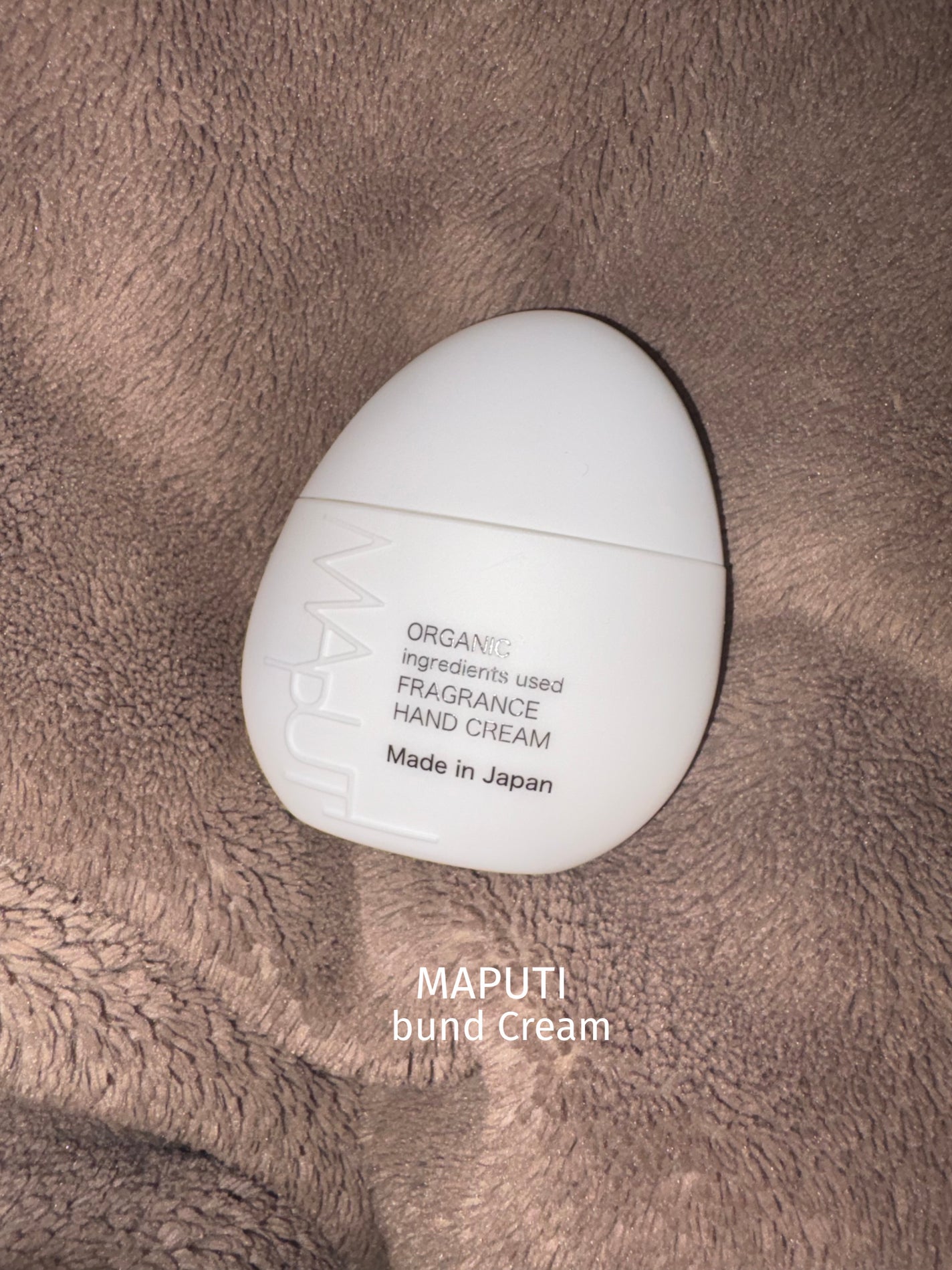 オーガニックフレグランスハンドクリーム MAPUTI/MAPUTI/ハンドクリームを使ったクチコミ(1枚目)