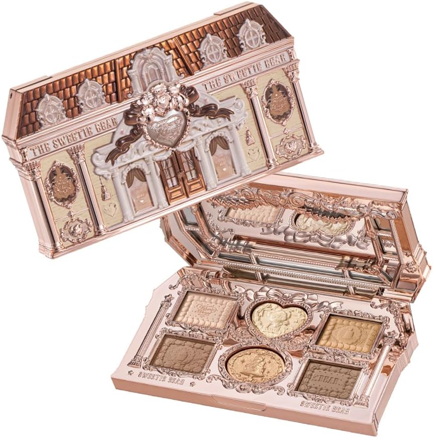 スウィーティーベア コレクション アイシャドウパレット #01 バタークロワッサン(Buttery Croissant)