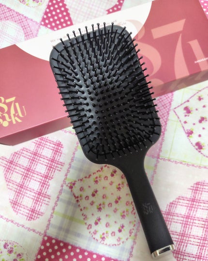 87saku ハナサク デタングリングブラシ/87saku/ヘアブラシを使ったクチコミ(2枚目)