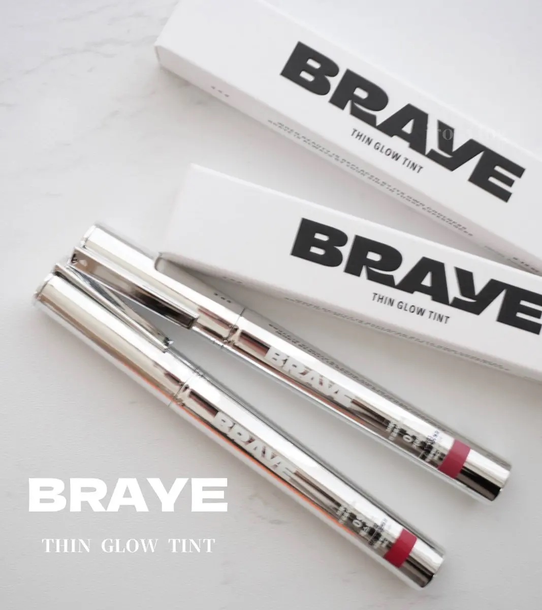 THIN GLOW TINT/BRAYE/口紅を使ったクチコミ（1枚目）