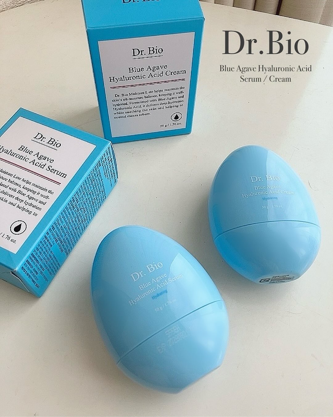 ブルーアガベヒアルロン酸セラム/Dr.Bio/美容液を使ったクチコミ（1枚目）