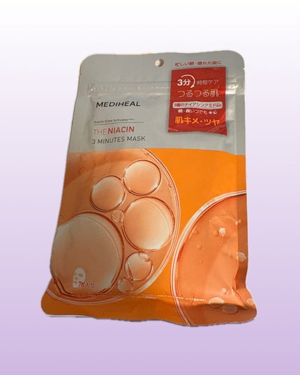 THE ナイアシン 3ミニッツマスク/MEDIHEAL/シートマスク・パックを使ったクチコミ(1枚目)