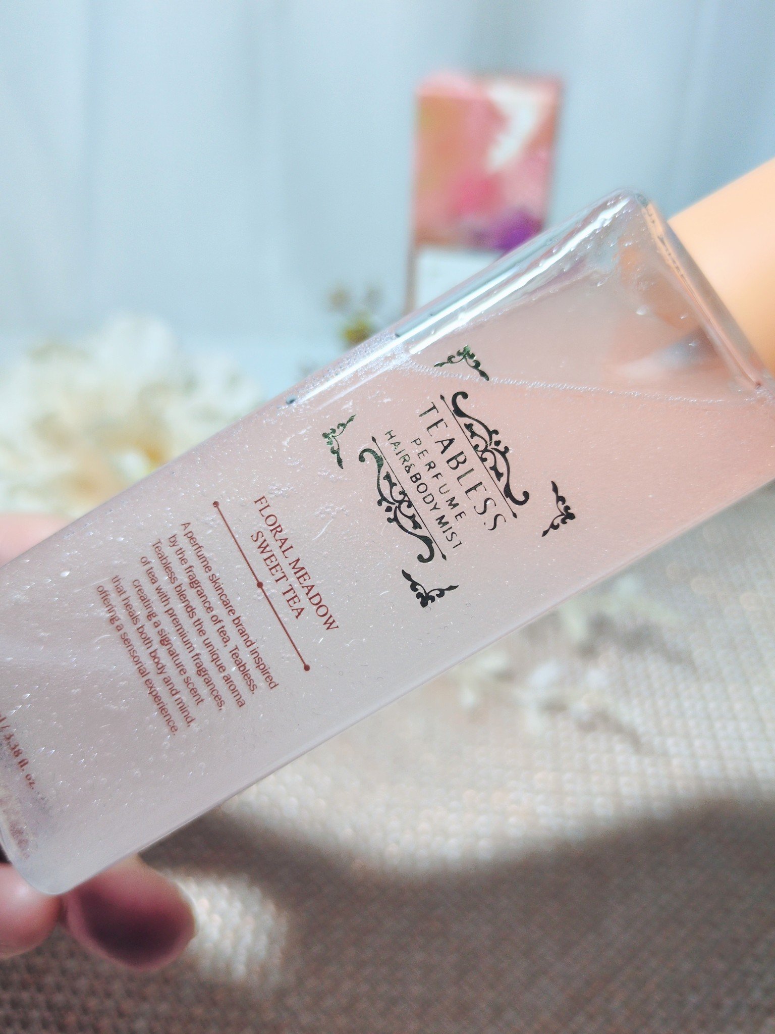 パフュームボディローション リリィムスクホワイトティー/TEABLESS/ボディローションを使ったクチコミ（3枚目）