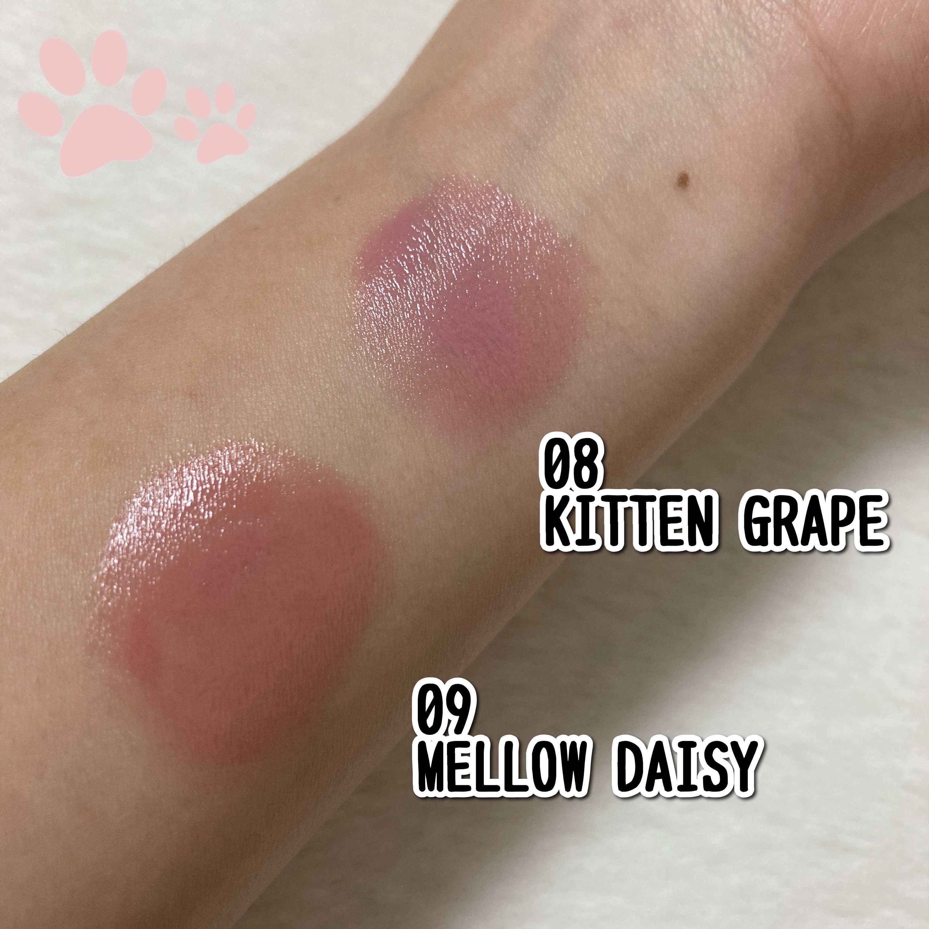 ジューシーロールチーク/rom&nd/ジェル・クリームチークを使ったクチコミ（2枚目）