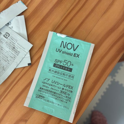 UVシールドEX/NOV/日焼け止めクリームを使ったクチコミ(1枚目)