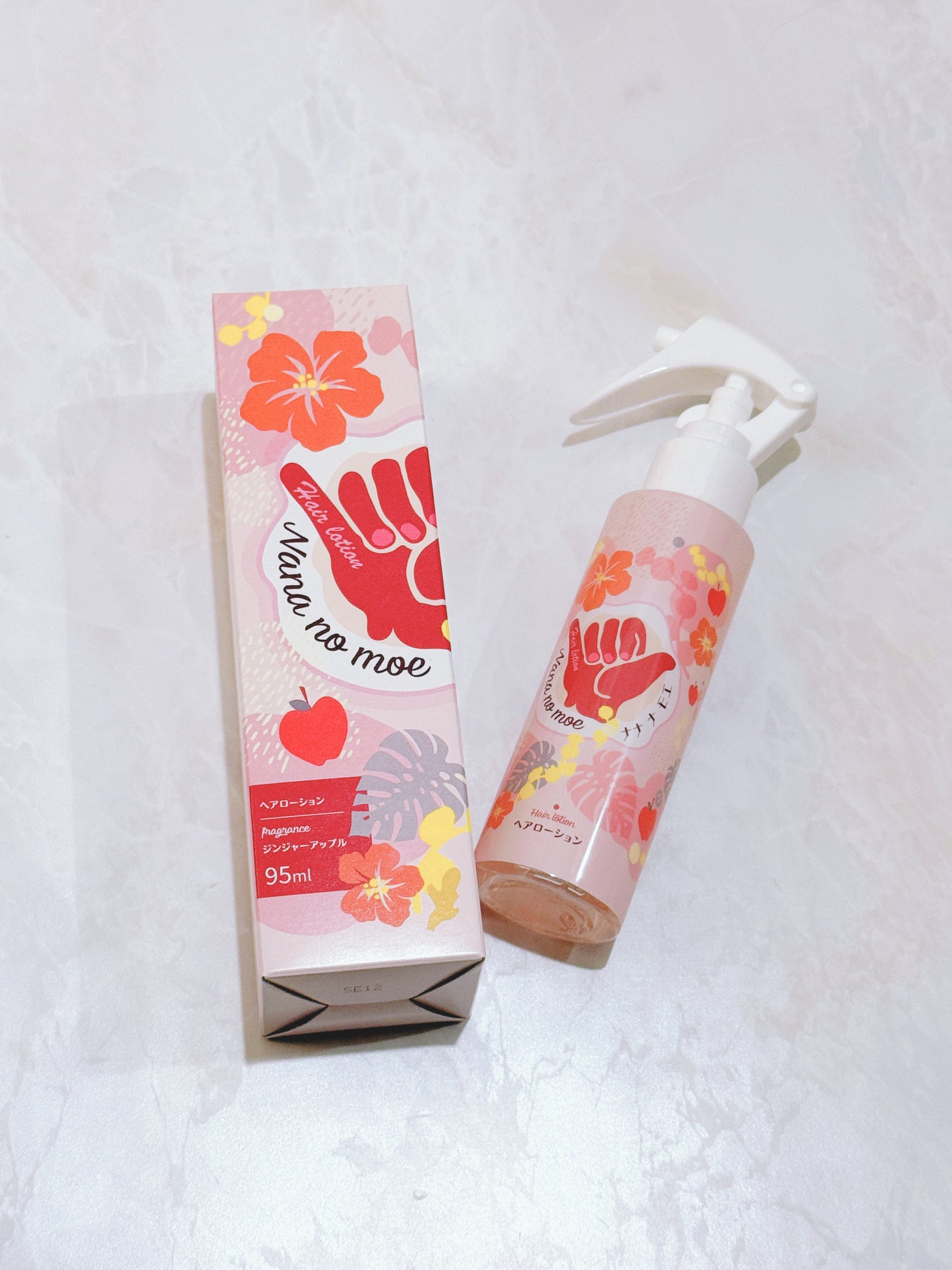 ナナナモエ ヘアローション ジンジャーアップル/nananamoe/アウトバストリートメントを使ったクチコミ(1枚目)