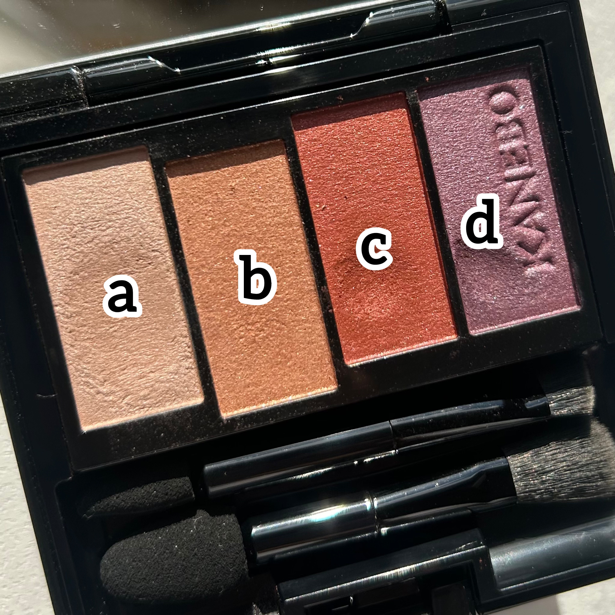 カラードシャドウ/KANEBO/アイシャドウパレットを使ったクチコミ（2枚目）