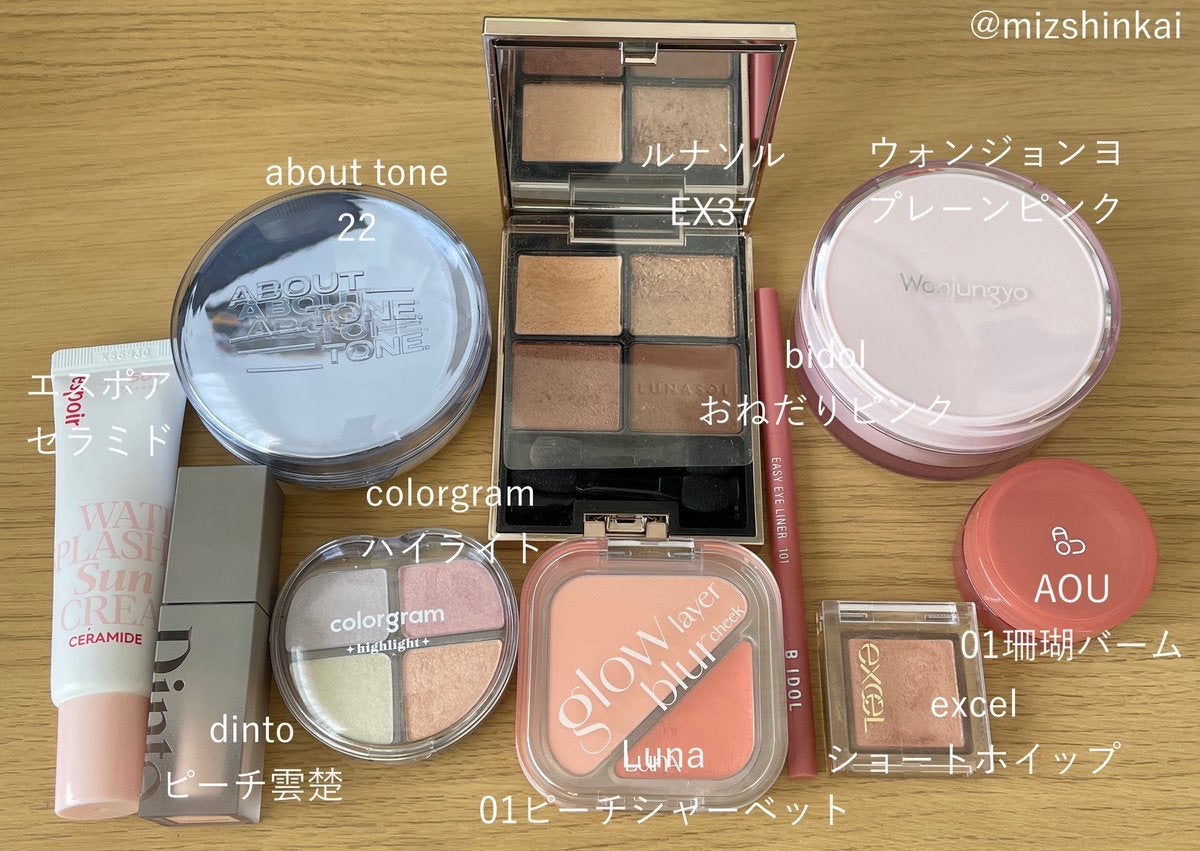 ティントリーハイライターパレット/Colorgram/パウダーハイライトを使ったクチコミ（1枚目）