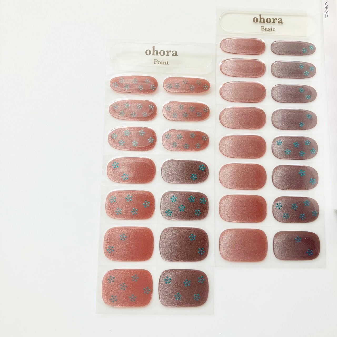 セミキュアジェルネイル(ハンド)/ohora/ネイルシールを使ったクチコミ(5枚目)