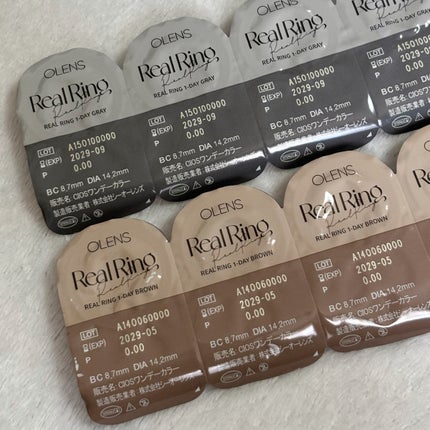 Real Ring 1day/OLENS/ワンデー(1DAY)カラコンを使ったクチコミ(2枚目)
