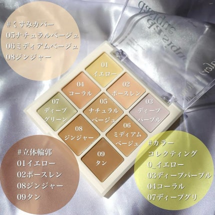 プロコンシーラーパレット/dasique/パレットコンシーラーを使ったクチコミ(3枚目)