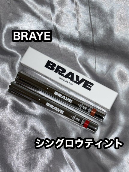 THIN GLOW TINT/BRAYE/口紅を使ったクチコミ(1枚目)