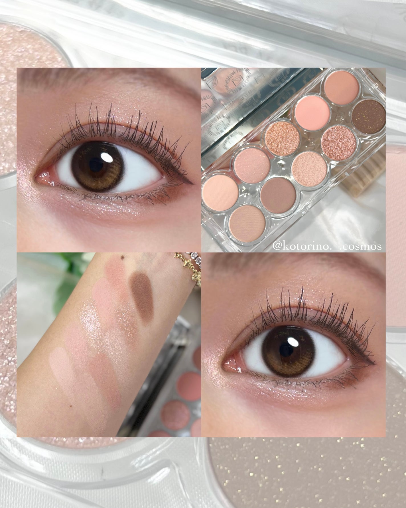 ライト オン アイズ シャドウ パレット/Lummir/アイシャドウパレットを使ったクチコミ(5枚目)