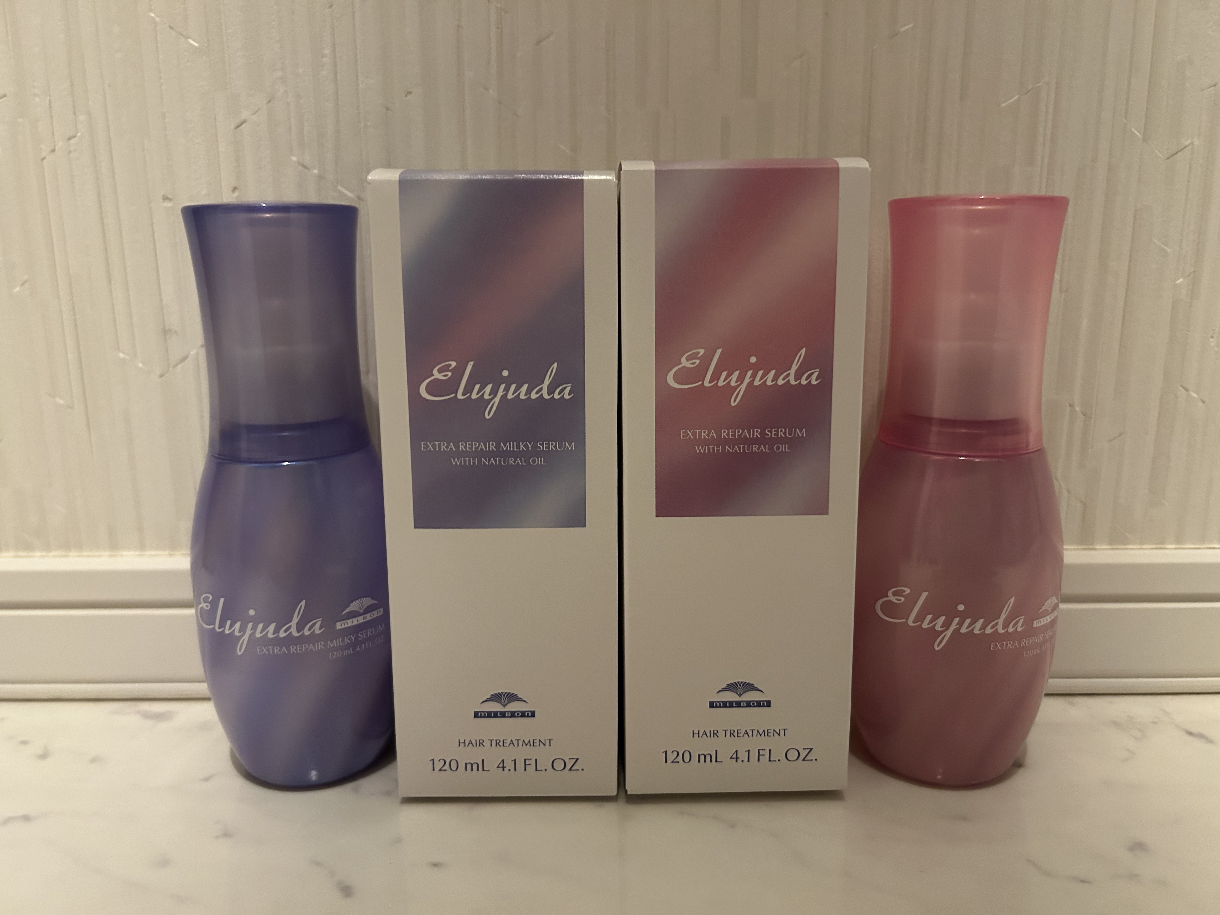 エルジューダ エクストラリペア ミルキーセラム/エルジューダ/ヘアオイルを使ったクチコミ（1枚目）