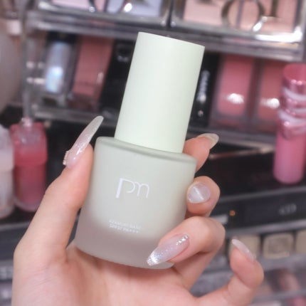 pdc ピメル あざむきベース グリーンのクチコミ「ピメルのあざむきベース新色、程よく彩度を落としたグリーンでいい意味でトーンアップしすぎず赤みを.....」(1枚目)