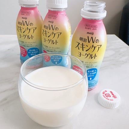 明治Wのスキンケアヨーグルト/明治/飲むヨーグルトを使ったクチコミ(5枚目)