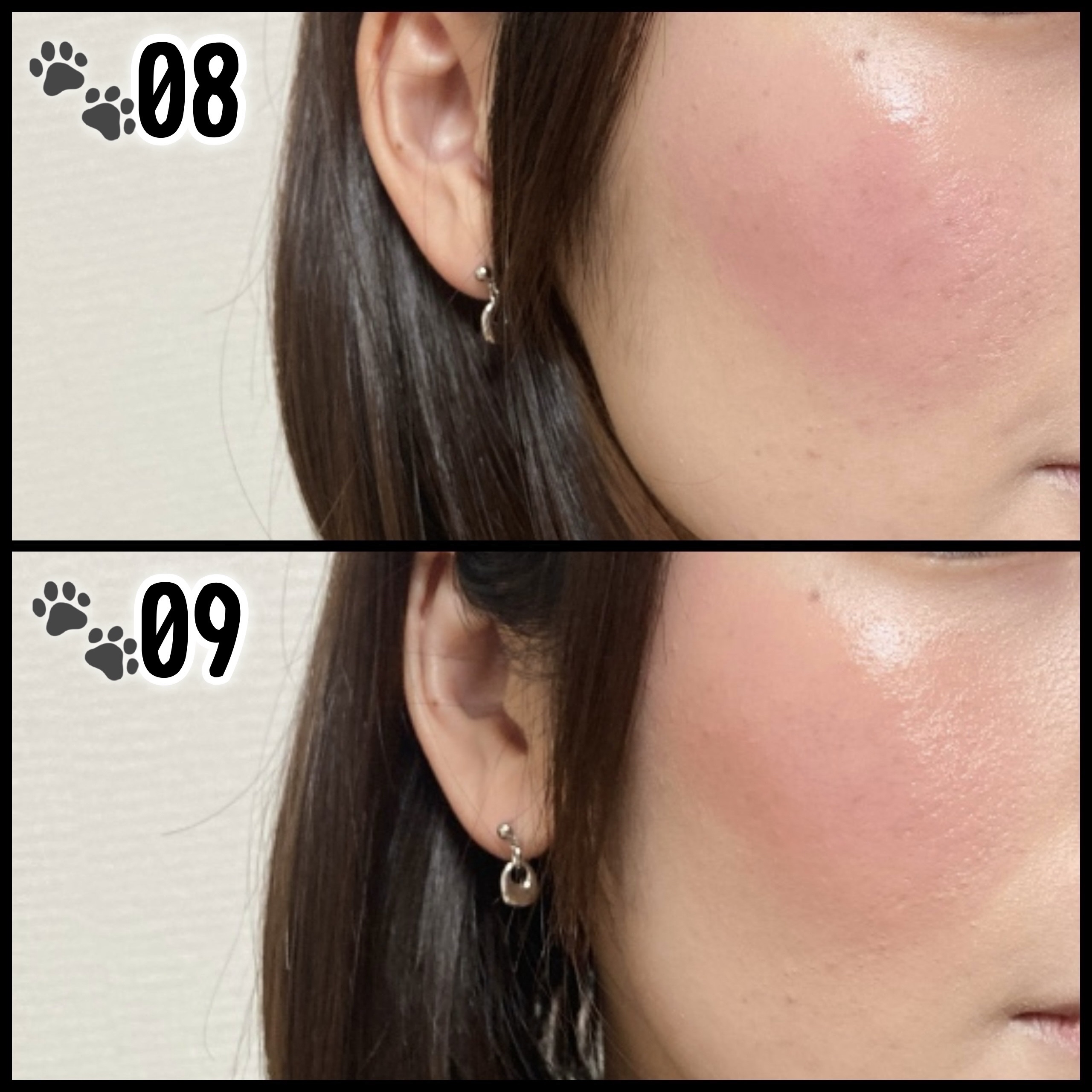 ジューシーロールチーク/rom&nd/ジェル・クリームチークを使ったクチコミ（3枚目）