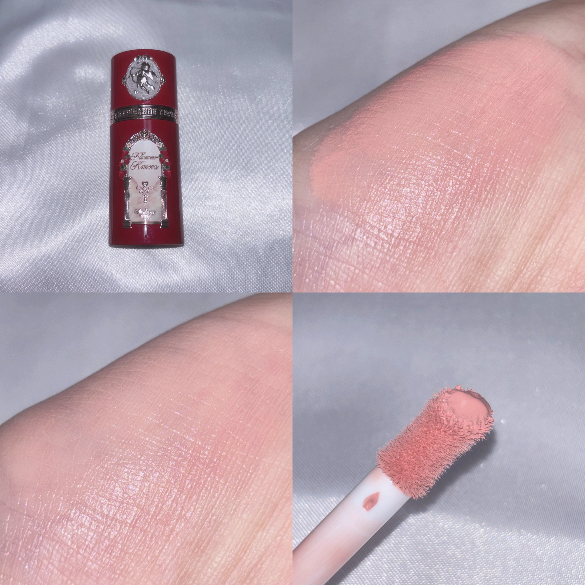 ストロベリーキューピッドコレクション リキッドブラッシュ/FlowerKnows/リキッドチークを使ったクチコミ（2枚目）