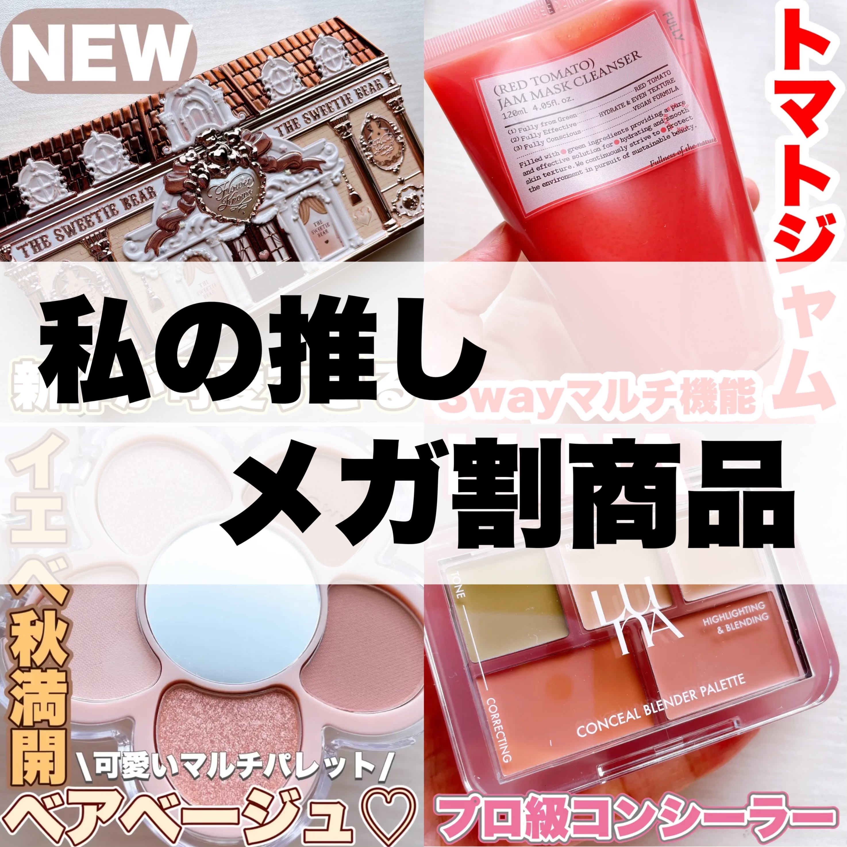 コンシールブレンダーパレット/LUNA/パレットコンシーラーを使ったクチコミ（1枚目）