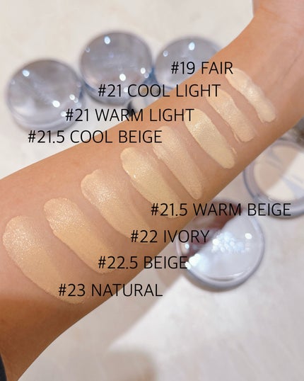 ウォーターレイヤーフィットクッション/ABOUT TONE/クッションファンデーションを使ったクチコミ(5枚目)