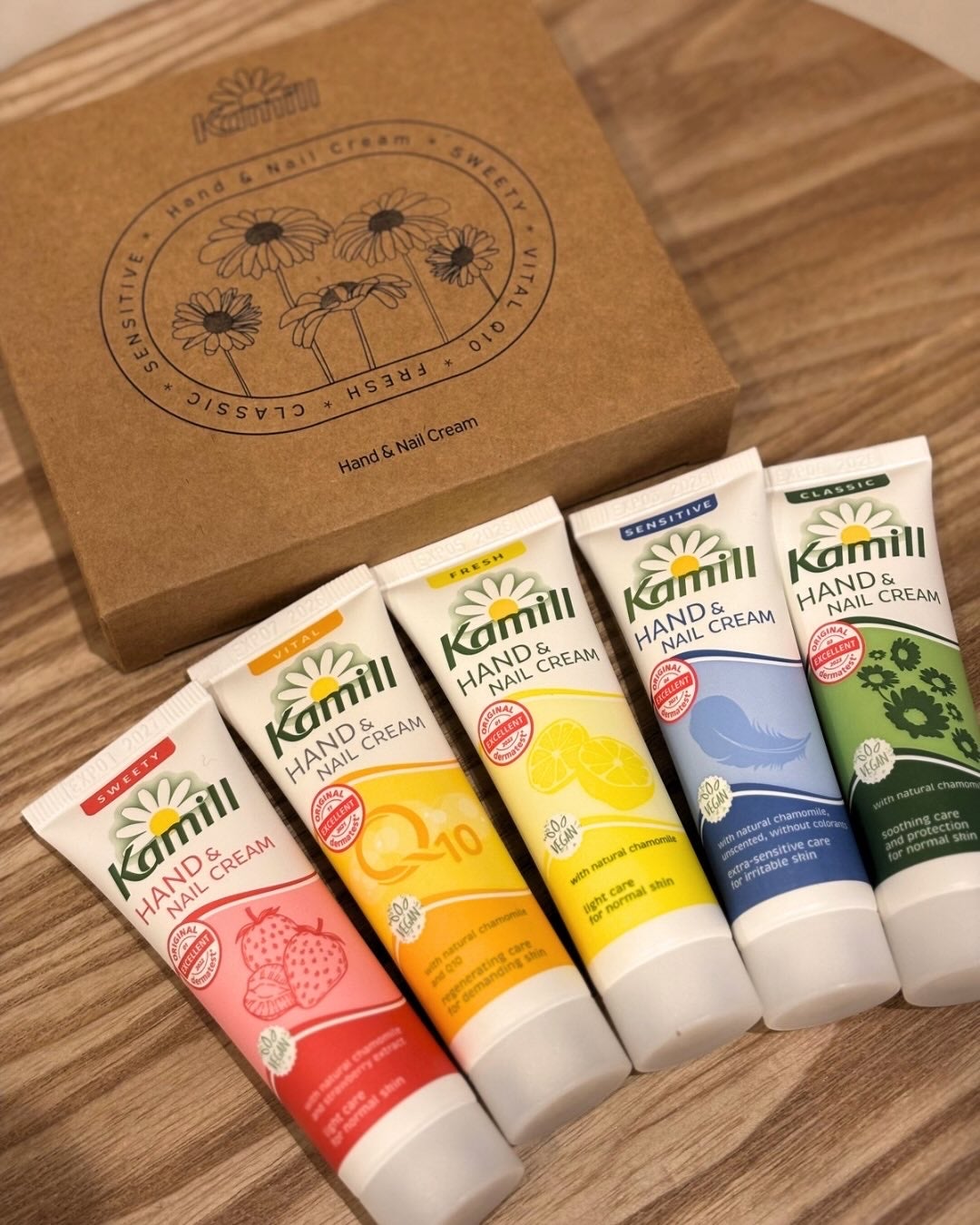 ハンド&ネイルクリームミニ 企画セット30ml*5/カミール/その他キットセットを使ったクチコミ(5枚目)