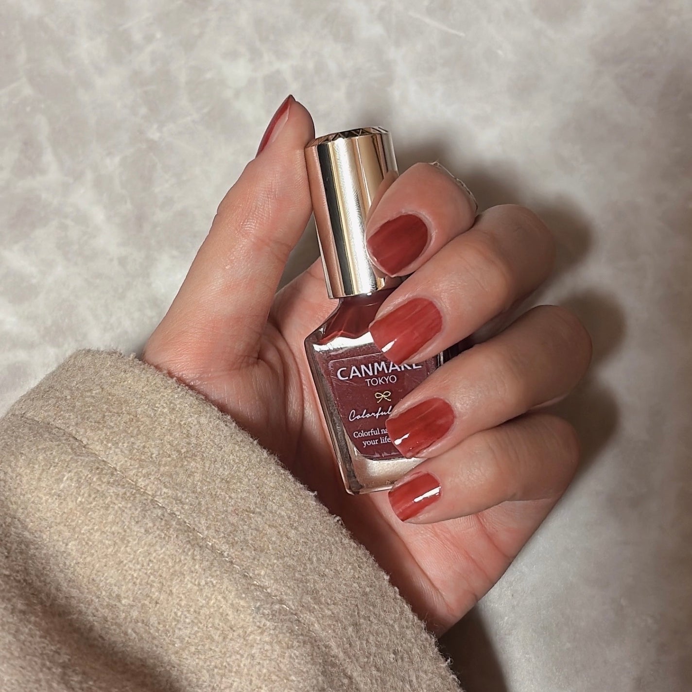 カラフルネイルズ/キャンメイク/マニキュアを使ったクチコミ(2枚目)