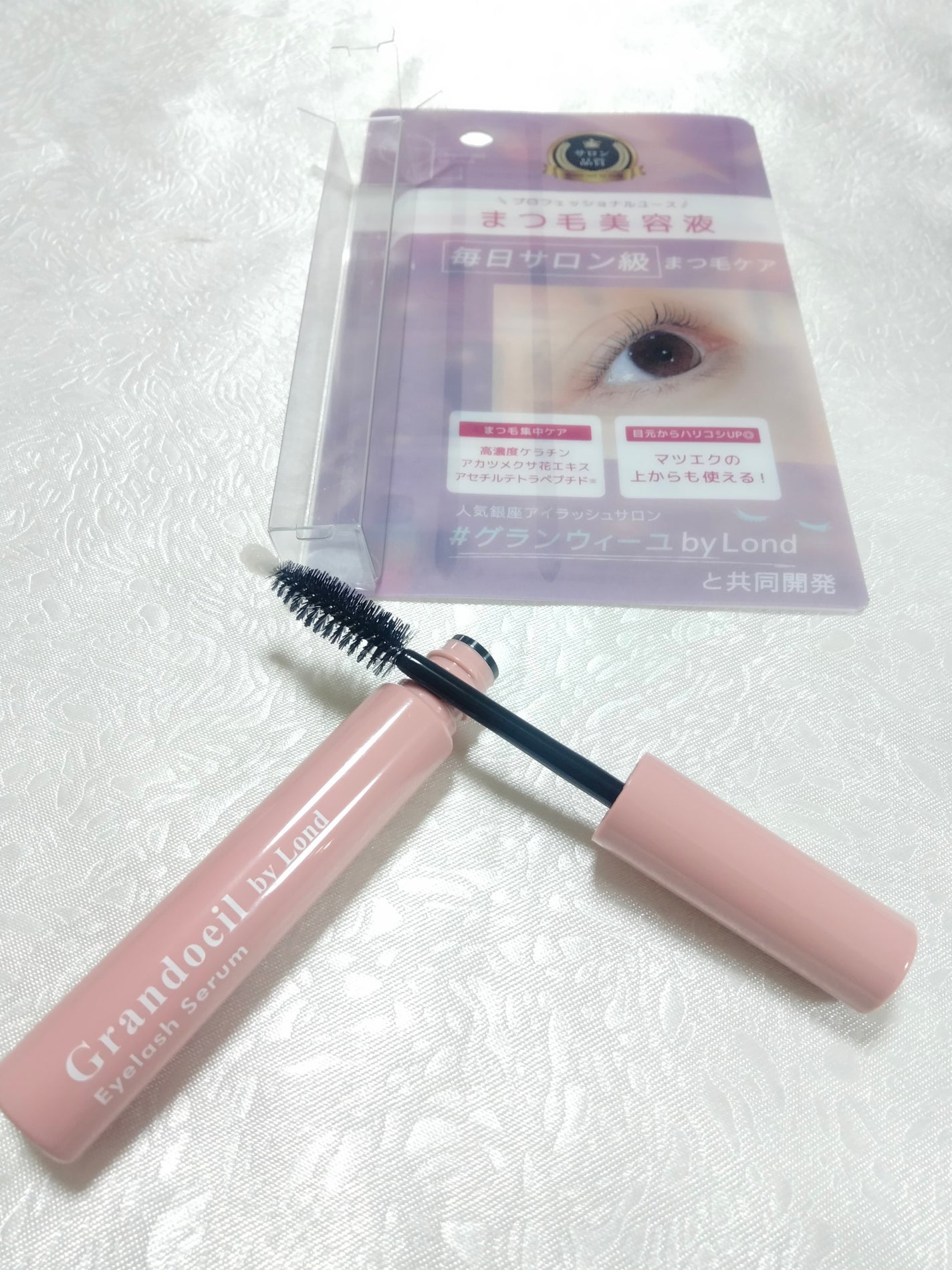 グランウィーユGINZAwithミラボーテ まつ毛美容液/ミラボーテ/まつげ美容液を使ったクチコミ(4枚目)