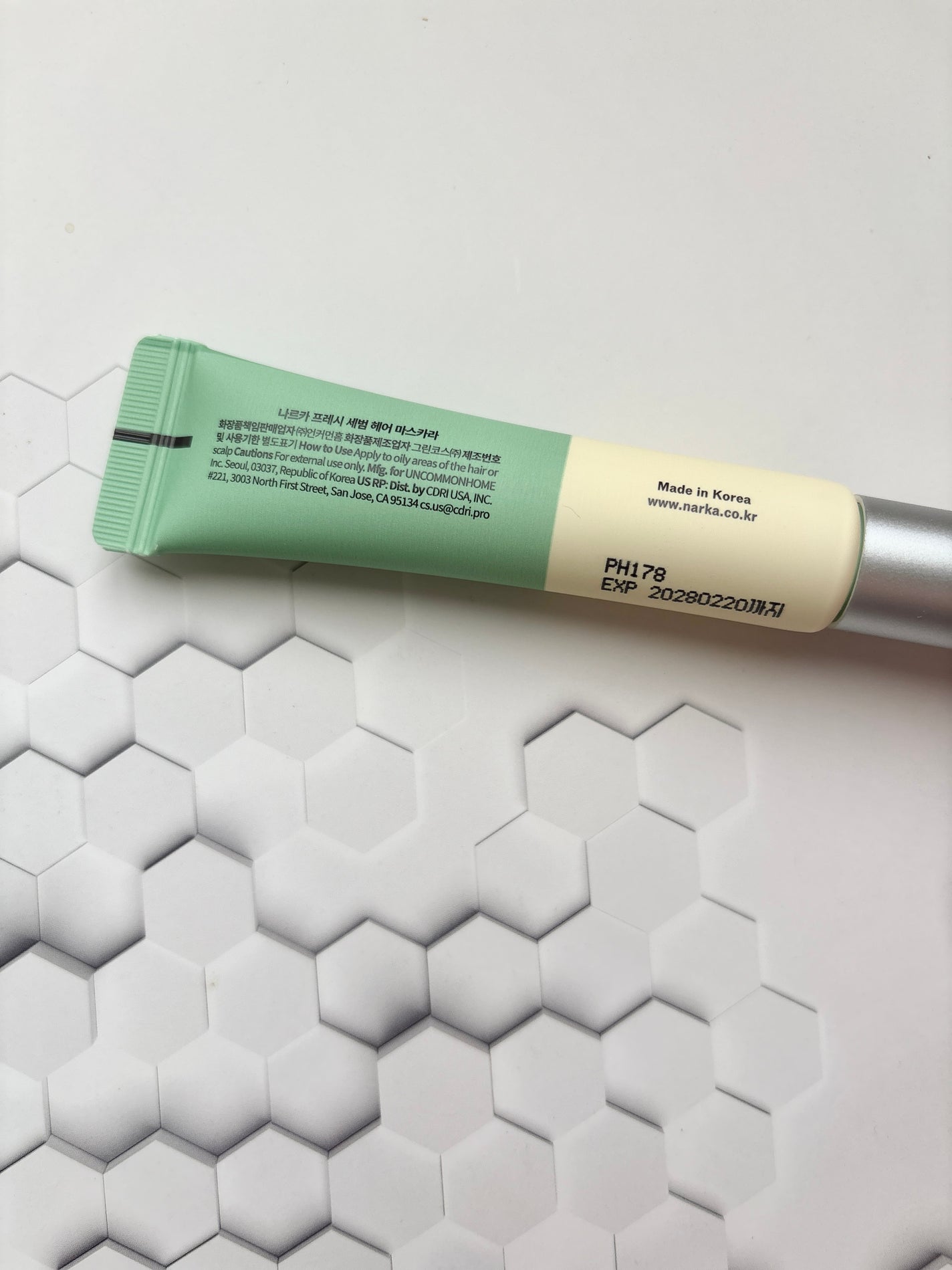 フレッシュセバムヘアマスカラ/narka/その他スタイリングを使ったクチコミ(4枚目)