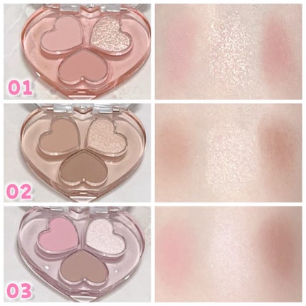 ラブクローバーパレット/from2aN/アイシャドウパレットを使ったクチコミ(2枚目)