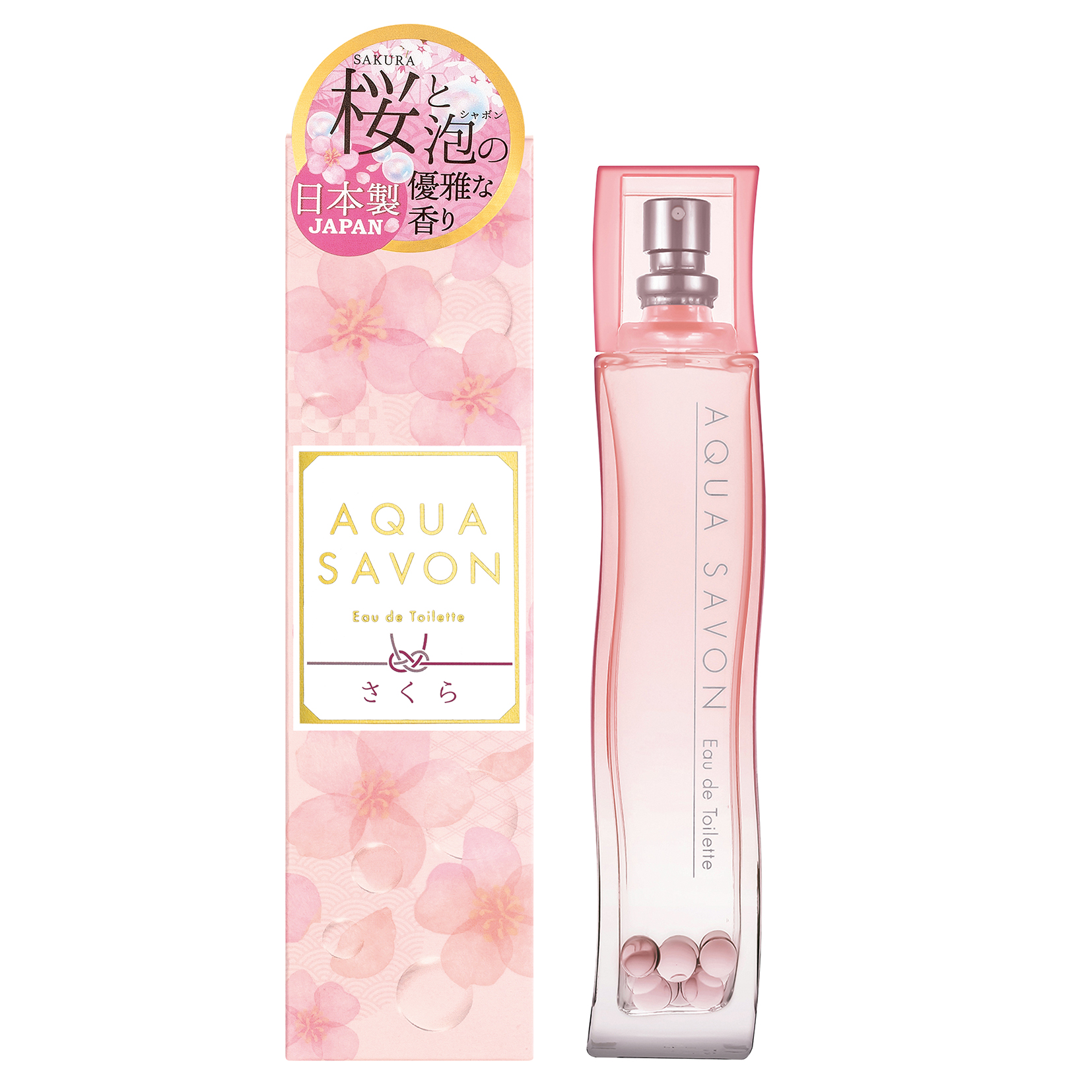 アクア シャボンのサクラフローラルの香りに「オードパルファム」が新登場の画像