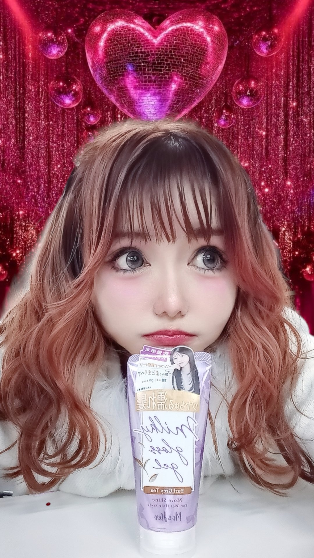 ミルキィグロスジェル アールグレイティー/Me&Her/ヘアジェルを使ったクチコミ（3枚目）