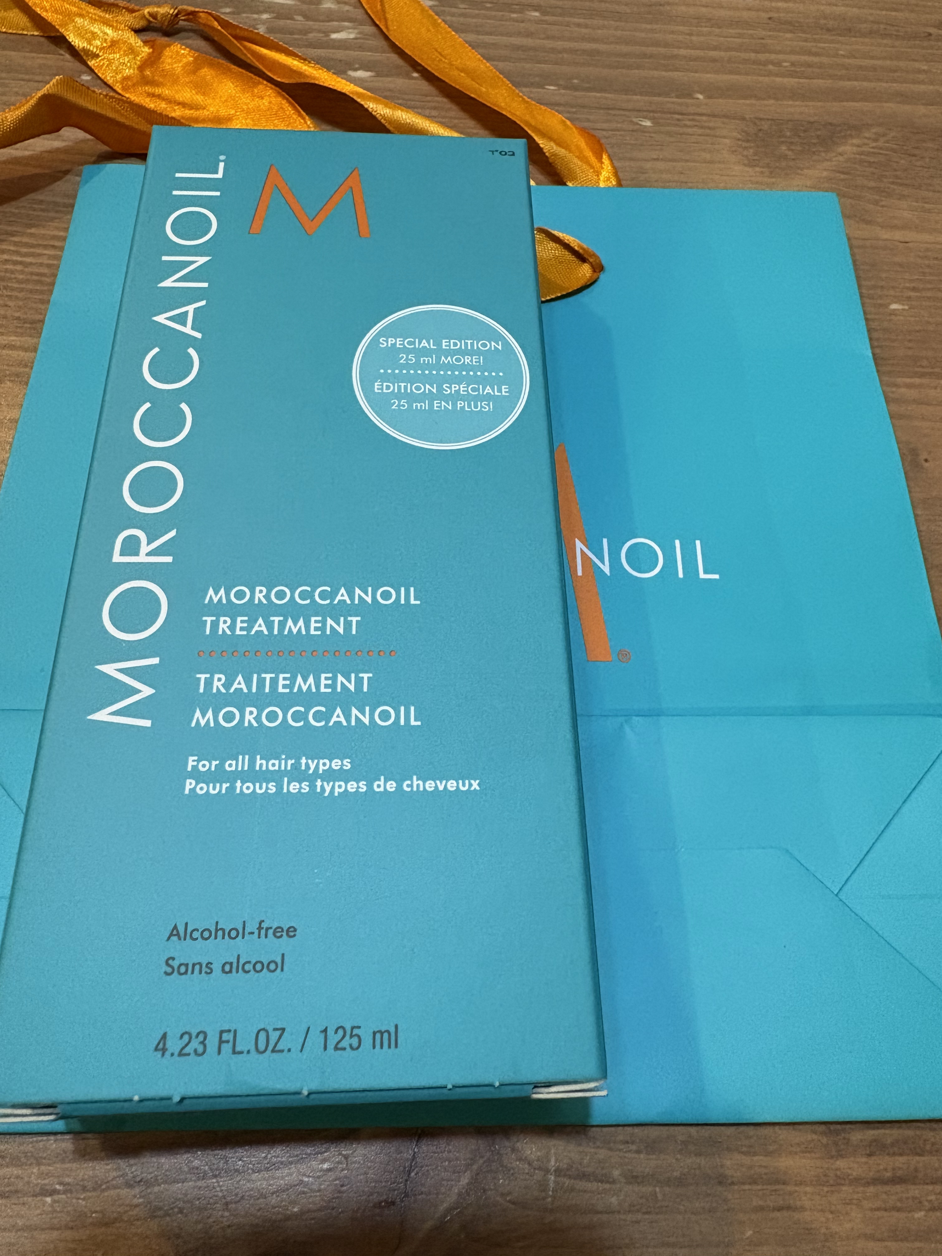 モロッカンオイル トリートメント/モロッカンオイル/ヘアオイルを使ったクチコミ（1枚目）