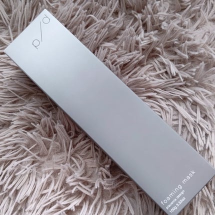 p/d 洗い流さない濃密泡パック/p/d/その他スキンケアを使ったクチコミ(3枚目)