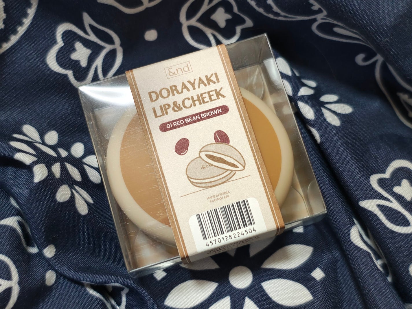 どら焼きリップ&チーク/&nd by rom&nd/マルチパレットを使ったクチコミ(1枚目)