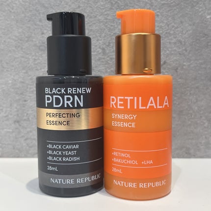 ブラックPDRN 美容液/ネイチャーリパブリック/美容液を使ったクチコミ(2枚目)